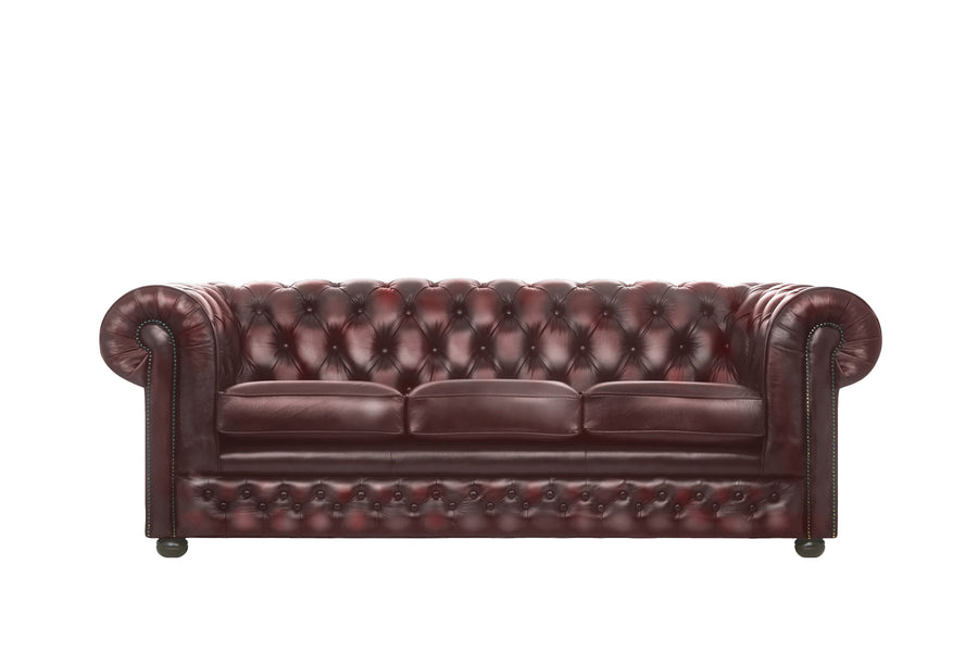 Chesterfield | Sofa Bed | Antique Red