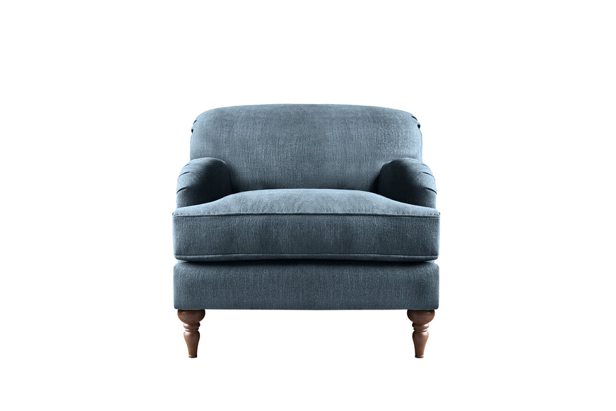 Agatha | Armchair | Willow Denim