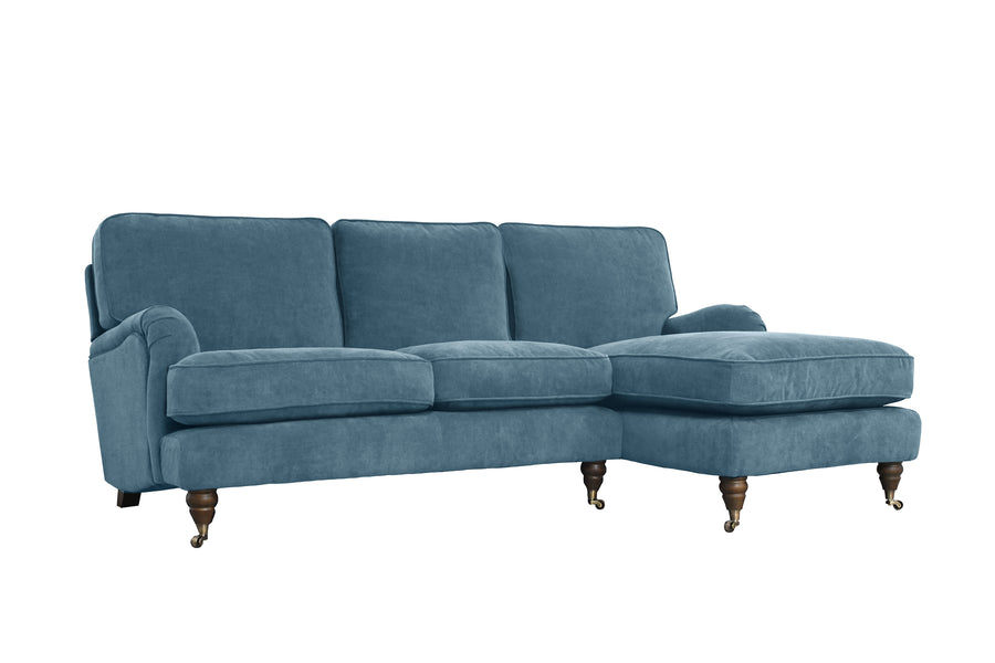 Florence | Chaise Sofa Option 1 | Alhambra Coastal Blue