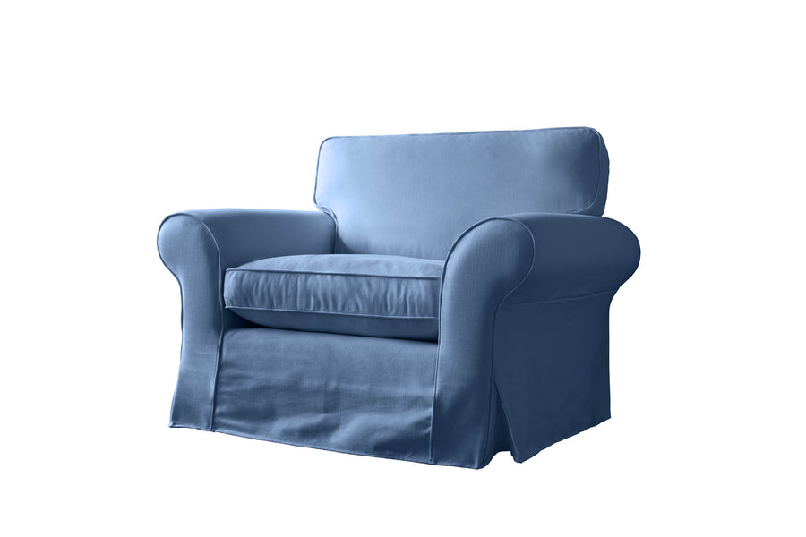 Newport | Love Seat | Capri Blue