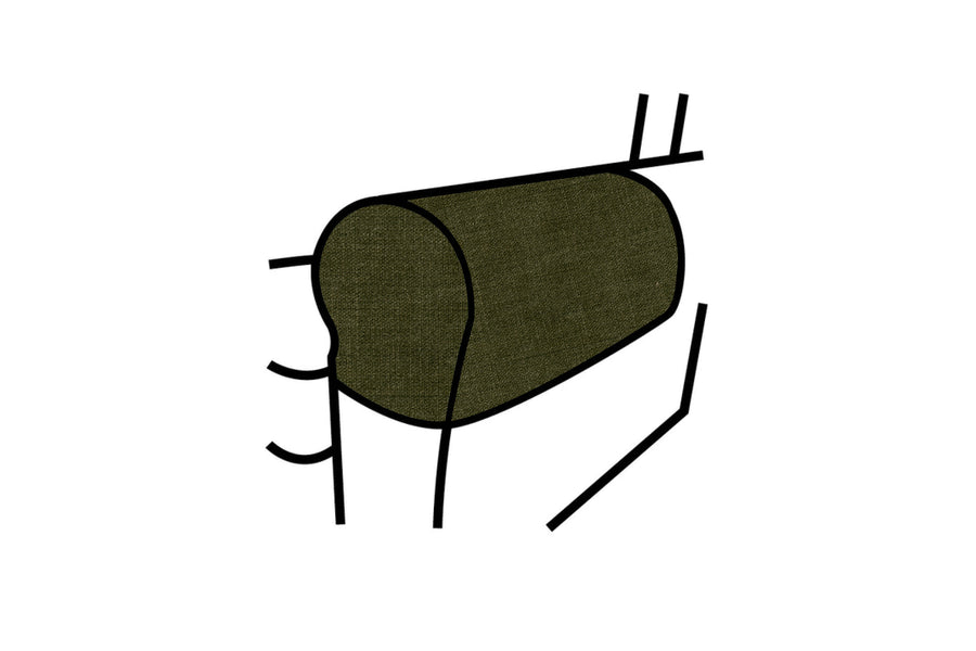 Agatha | Armcaps (pair) | Alhambra Fern