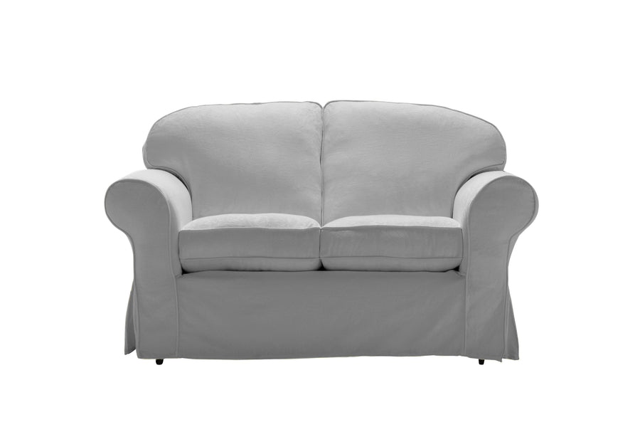 Madrid | 2 Seater Extra Loose Cover | Capri Light Grey