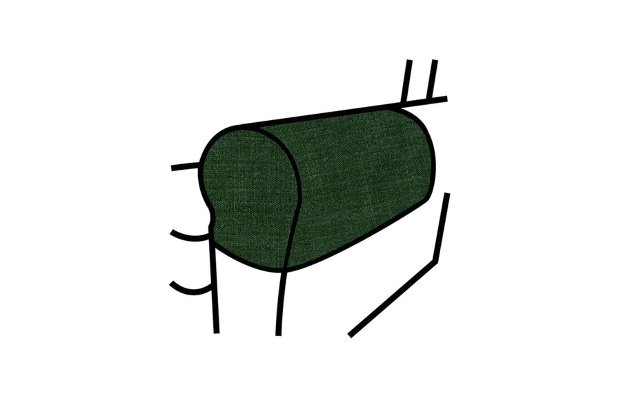 Agatha | Armcaps (pair) | Alhambra Pine