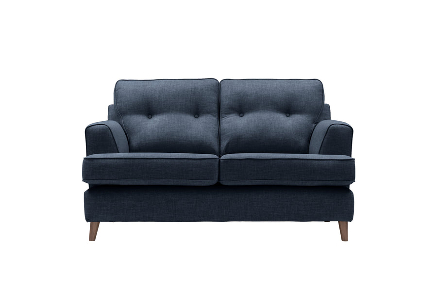 Poppy | 2 Seater Sofa | Linoso Midnight