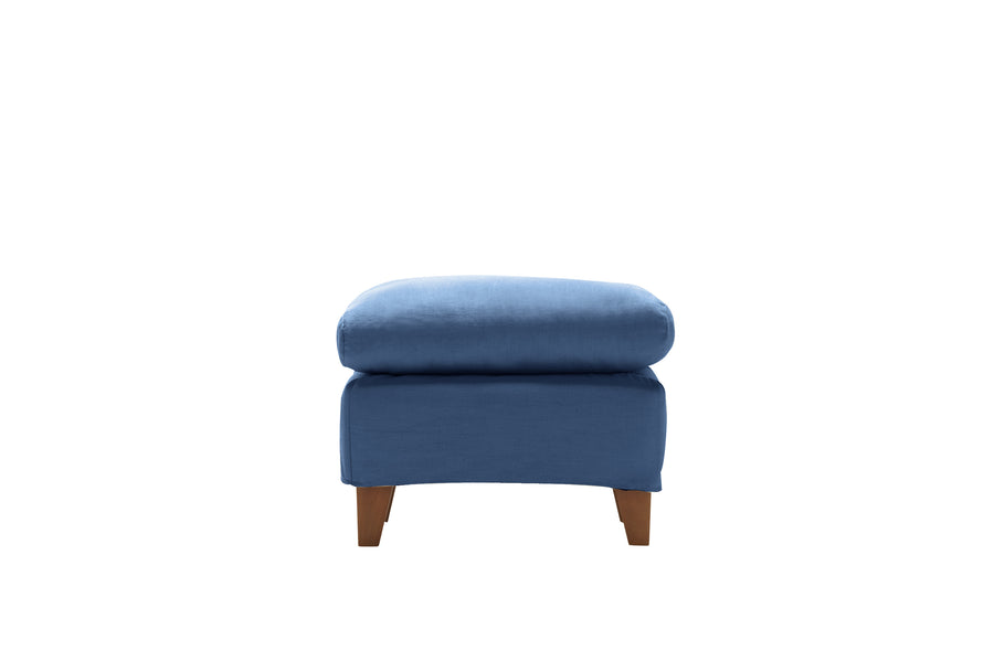 Positano | Footstool | Capri Blue