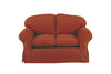 Madrid | 2 Seater Extra Loose Cover | Kingston Dark Terracotta