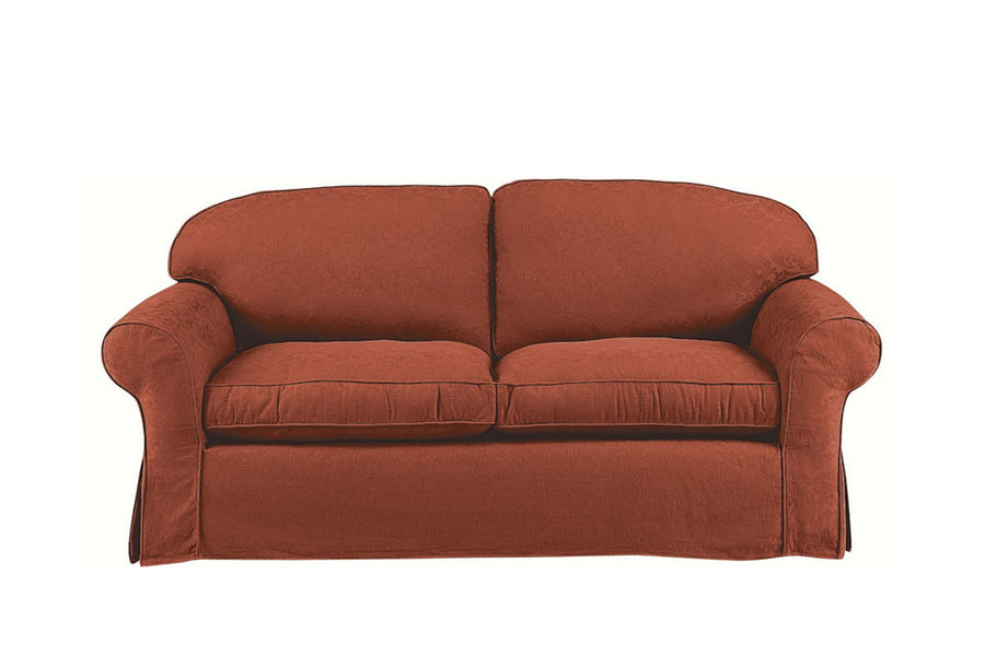 Madrid | 3 Seater Extra Loose Cover | Kingston Dark Terracotta