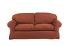 Madrid | 3 Seater Extra Loose Cover | Kingston Dark Terracotta