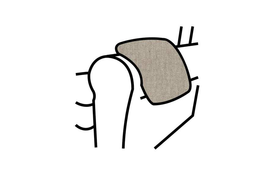 Blenheim | Armpads (pair) | Willow Latte