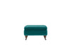 Agatha | Storage Stool | Opulence Teal