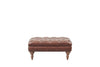 Earl | Bench Footstool | Vintage Chestnut