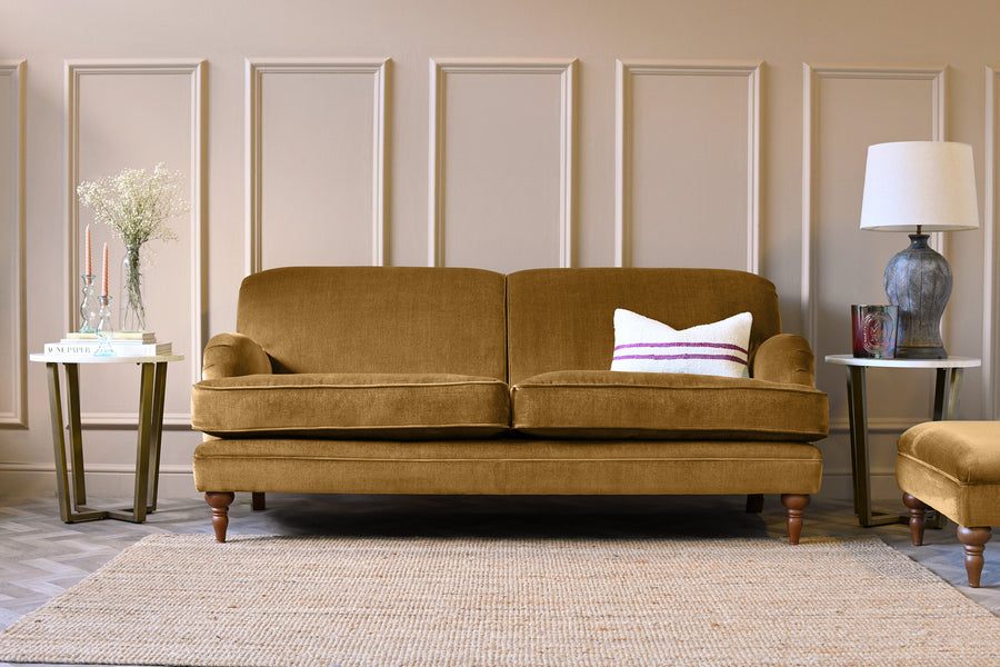 Jasper | 3 Seater Sofa | Manolo Cinnamon