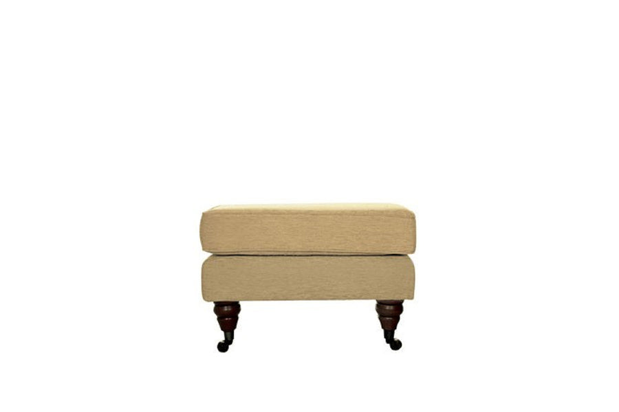 Blenheim | Footstool | Brecon Plain Biscuit