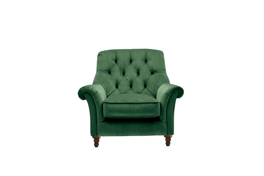 Hampton | Highback Chair | Opulence Emerald