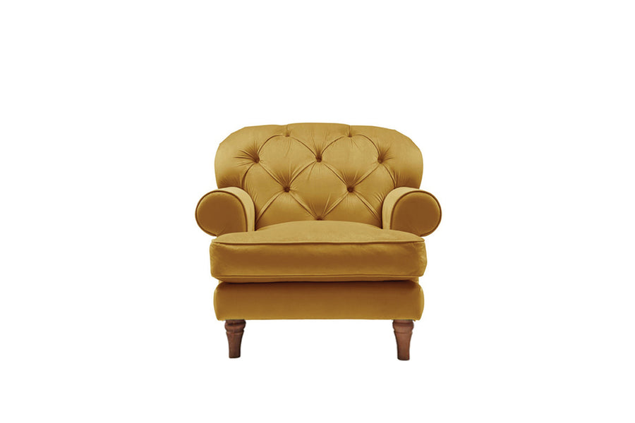 Mia | Armchair | Opulence Saffron