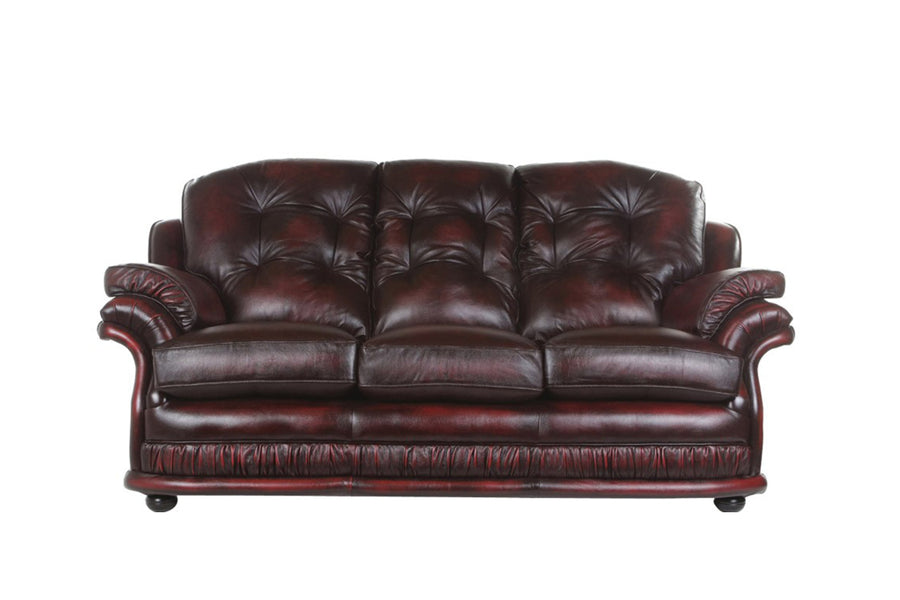 Senator | 3 Seater Sofa | Antique Red