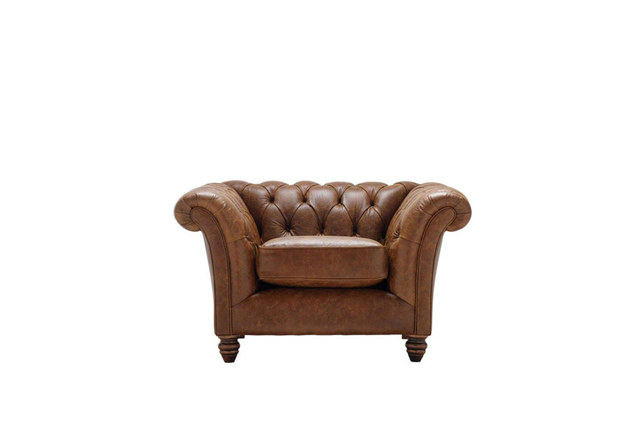 Cambridge | Club Chair | Vintage Chestnut